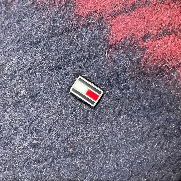 Tommy Hilfiger Plaid Double Breasted Coat Women size Large - Picture 15 of 15